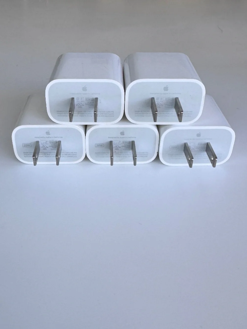 5 Apple USB-C Power Adapters